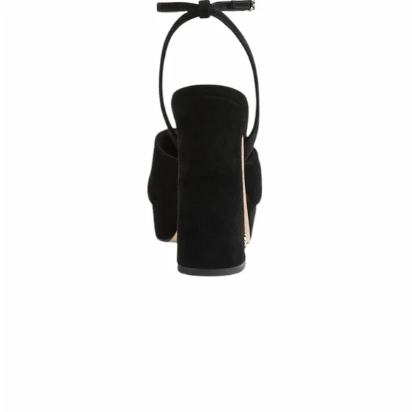 NIB Sam Edelman Black Kristen Platform Size 9 Sandals MSRP $180 - Picture 4 of 4